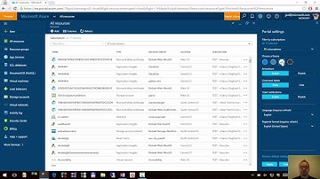 Azure Portal Tips & Tricks - 21. Azure Portal Settings