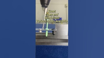 Rich colors, open blind rivets, all colors are available!#blindrivet #rivets #rivetgun