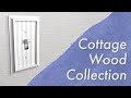 Amerelle Cottage Wood White Collection Wall Switch Plates Amerelle Cottage Wood White Collection Wall Switch Plates