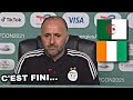 CONFÉRENCE DE PRESSE DJAMEL BELMADI ALGERIE - CÔTE D'IVOIRE (ÉLIMINÉ CAN 2022)