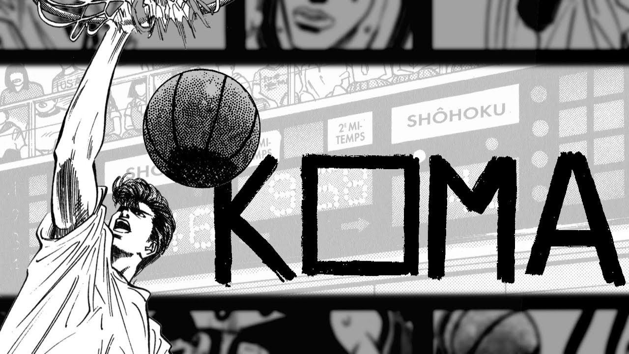 KOMA Slam Dunk, cadrage et composition YouTube