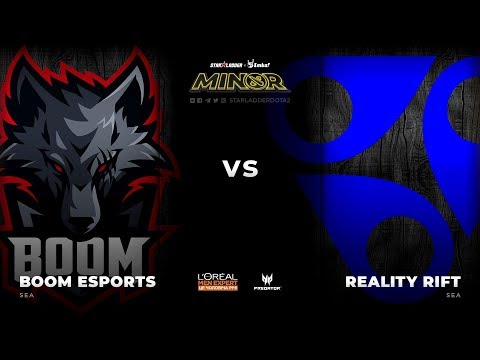 [RU] BOOM Esports vs Reality Rift, Game 1, StarLadder ImbaTV Dota 2 Minor Season 3 SEA Qualifier