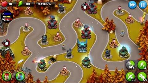 FGMobile - Alien Creeps TD: Event You Only Die Twice ( Insane with laser vs shotgun )