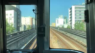 【前面展望】大阪メトロ中央線 コスモスクエア→大阪港