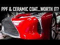 Paint Protection Film Review PPF & Ceramic Coat/Tint...Is It A Scam?