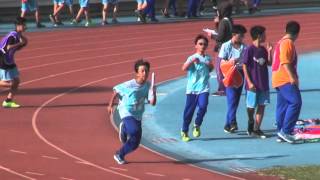 1041220鳳西國中校慶運動會119班 校慶大隊接力賽第八名  努力以赴運動家的精神   讚