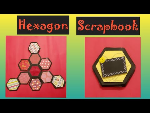DIY Hexagon Scrapbook - 62
