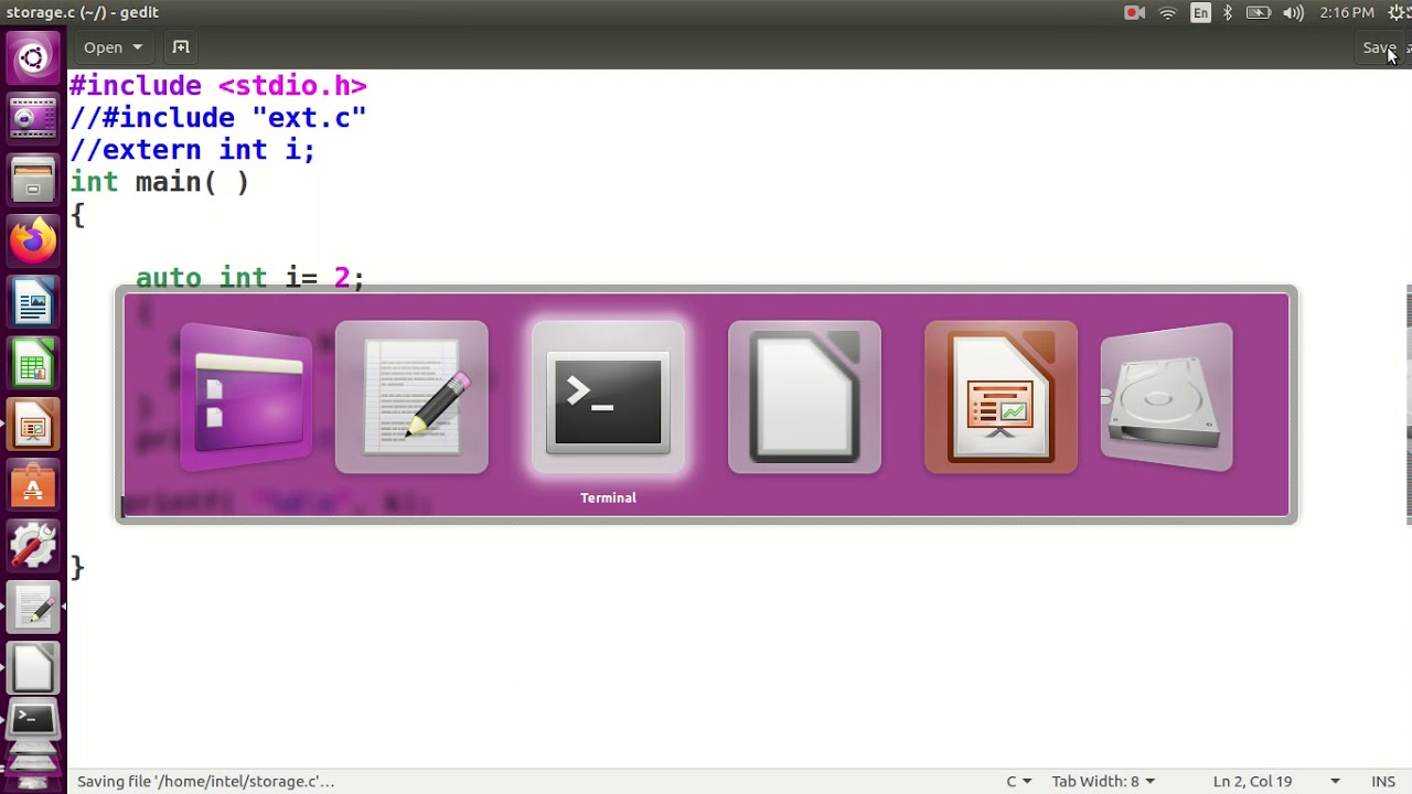 Module 4_4:Storage classes in C with program examples - YouTube