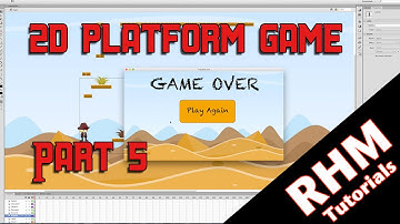 2D Platform Game (Part 5) - Game Over