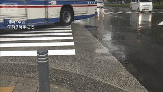 歩行者が路線バスにはねられ重体　JR川崎駅前(2026年2月11日)