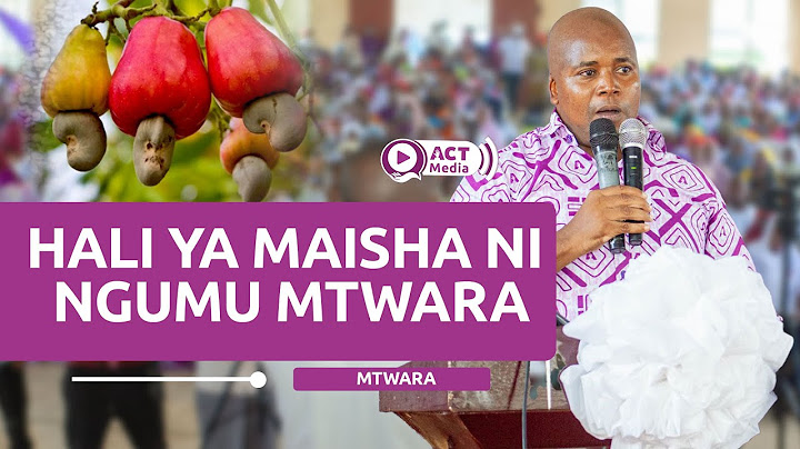 Mchinjita: Korosho, Gesi Zinapelekea Mabilioni Serikali Kuu Bila Kuwanufaisha Watu wa Mtwara