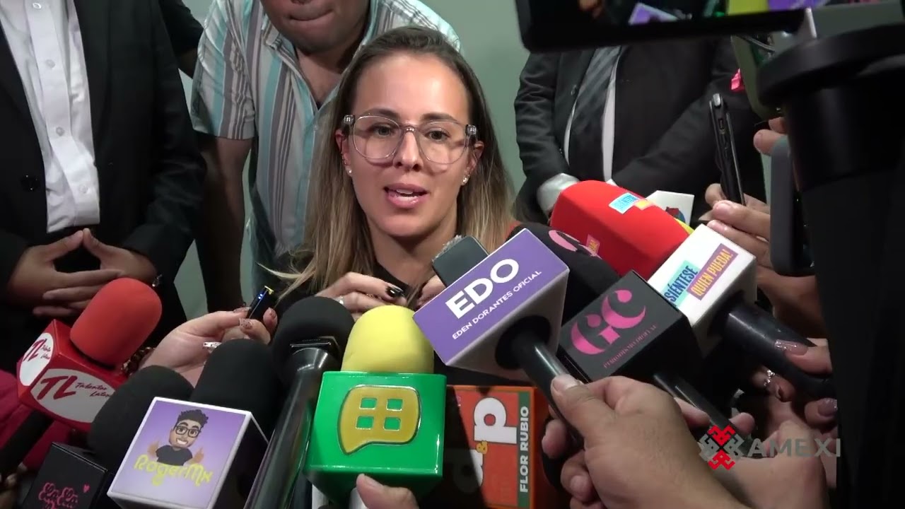 Saskia, por un error de protocolo se mencionó el nombre de Carmen Salinas