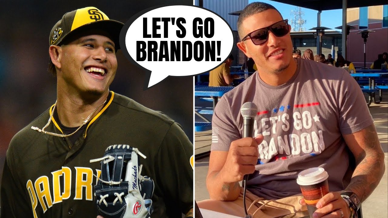 Manny Machado Triggers Woke Fans With Let's Go Brandon Shirt At Padres  Spring Training 