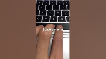 Who knew smashing a spacebar sounded nice
