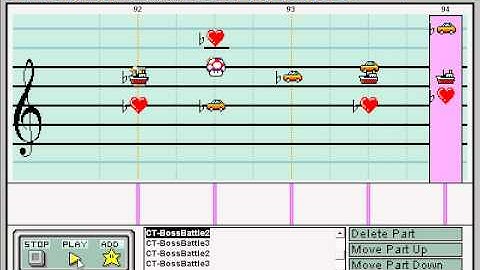 Chrono Trigger, Boss Battle 1 - Mario Paint Composer