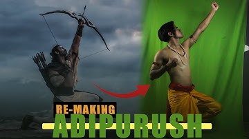 VFX ARTIST ( RE- CREAT ADIPURUSH MOVIE (TEASER)
