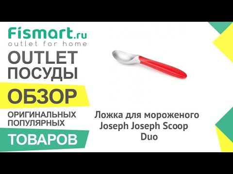 Обзор посуды для кухни  Ложка для мороженого Joseph Joseph Scoop Duo- где купить недорого   Fismart