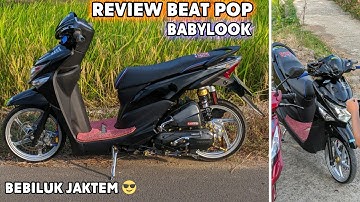 Kisah terbaik modifikasi motor honda beat pop hitam, tips, kisaran