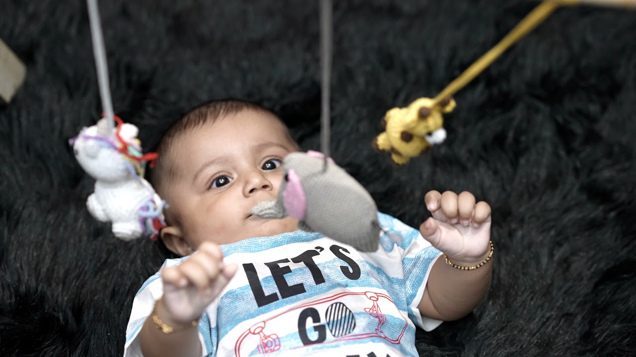 Rocking Potato's Wooden Baby Gym