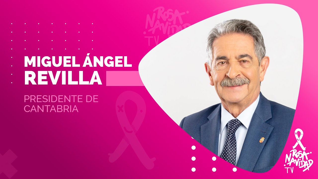 Estreno de Rosa Navidad TV con la entrevista al Presidente de Cantabria Miguel Ángel Revilla