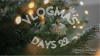 Vlogmas Day 22 2024 - A Delicate Day with Wrapping