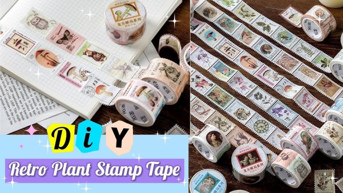 DIY Vintage Sticker Book🤎🍂, journal supplies, homemade journal supplies