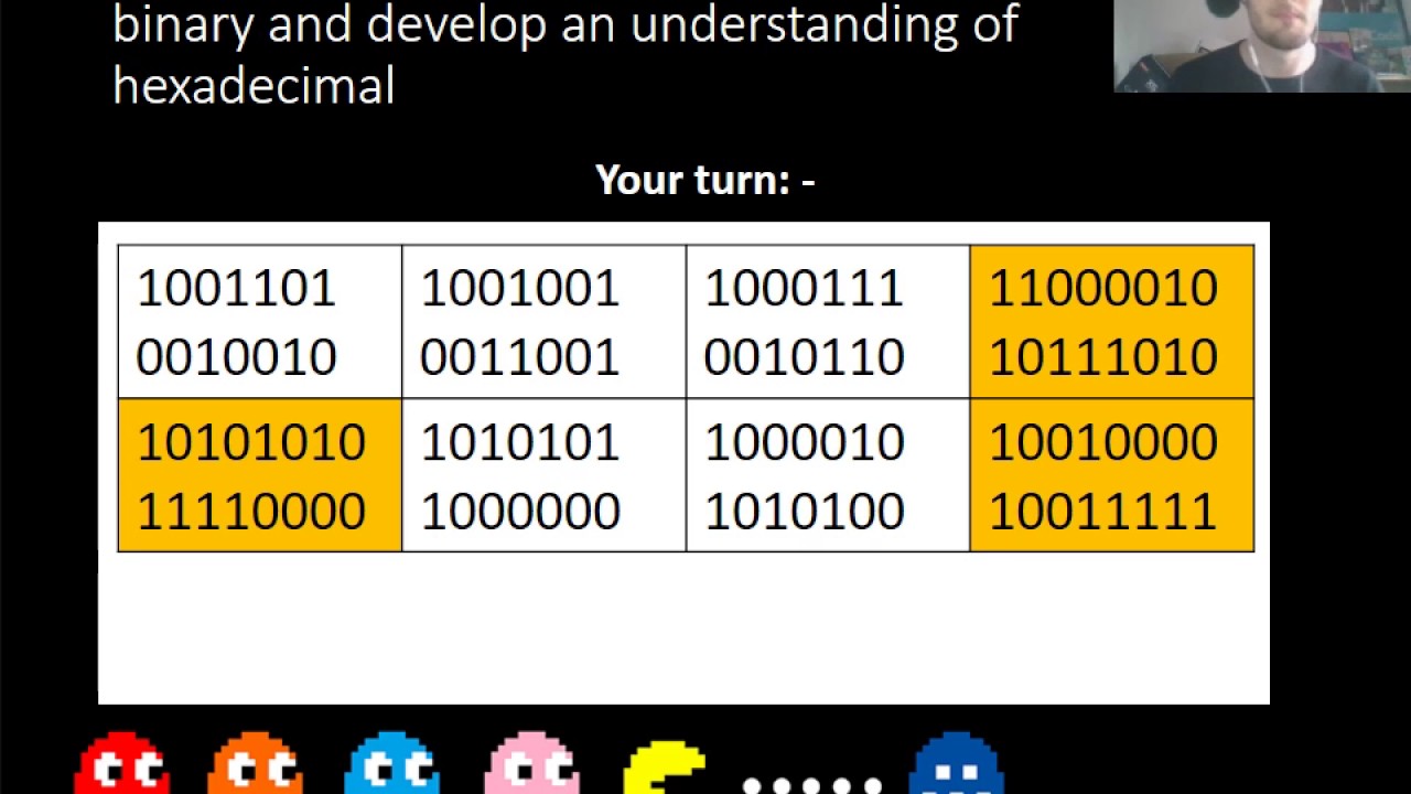 data representation gcse computer science