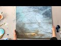 DIY Effekt Struktur! GOLD - Abstrakte Acrylmatechniken - Schichtungen - Step by Step