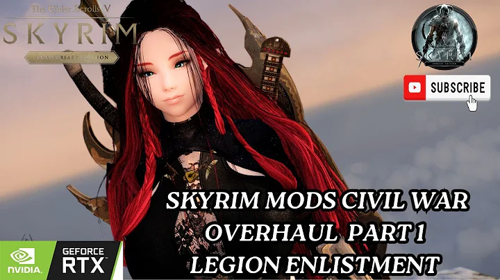 Skyrim Mods Civil War Overhaul (Imperials)   Part 1 Legion Enlistment #skyrim #skyrimsemods