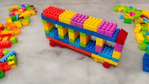 Satisfying DIY Lego Bus ASMR/Building Blocks/block/blocks game lego building fun#asmr#buildingblocks
