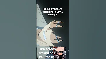 BAKUGO Mha Spyxfamily 