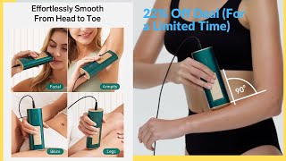 Ulike IPL Laser Hair Removal Handset for Women and Men Review |