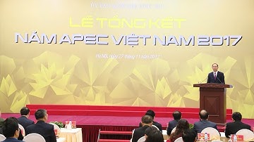 Thành công của năm APEC 2017 tạo động lực mới trong tiến trình hội nhập quốc tế sâu rộng