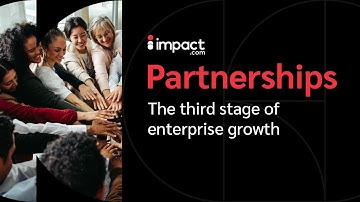 Partnerships - The third stage of enterprise growth
