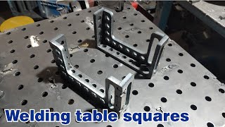 용접테이블 직각 블럭 / 용접테이블 직각 고정용 tool / Welding table squares by 철공TV - Ironworker 2,547 views 4 years ago 4 minutes, 21 seconds