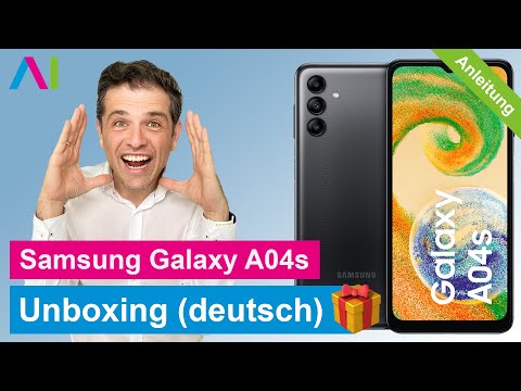 Samsung Galaxy A04s • Unboxing (Deutsch) |