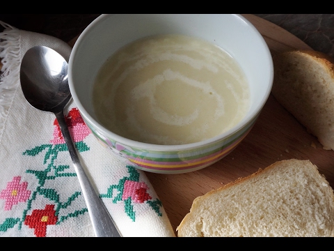 Видео рецепт Сливочный суп с грибами и сельдереем