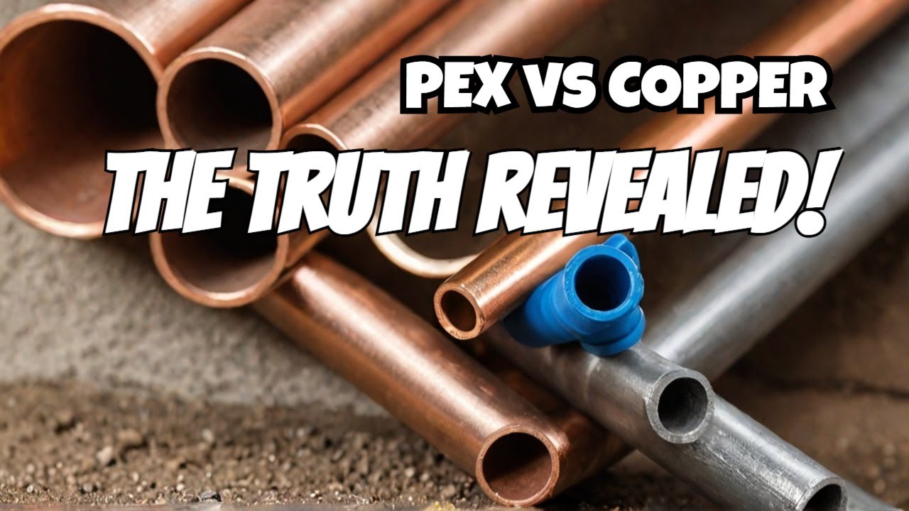 Pex vs. Copper - The TRUTH that make Plumbers hate me!