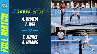 Bhatia/Wei vs Johns/Huang - Mixed Doubles Round of 32 | MB Hanoi Cup 2026