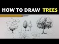 How to Draw Trees with Pen & Ink