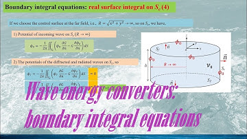 [Wave energy conversion] Boundary Element Method, Part 3, boundary integral equations