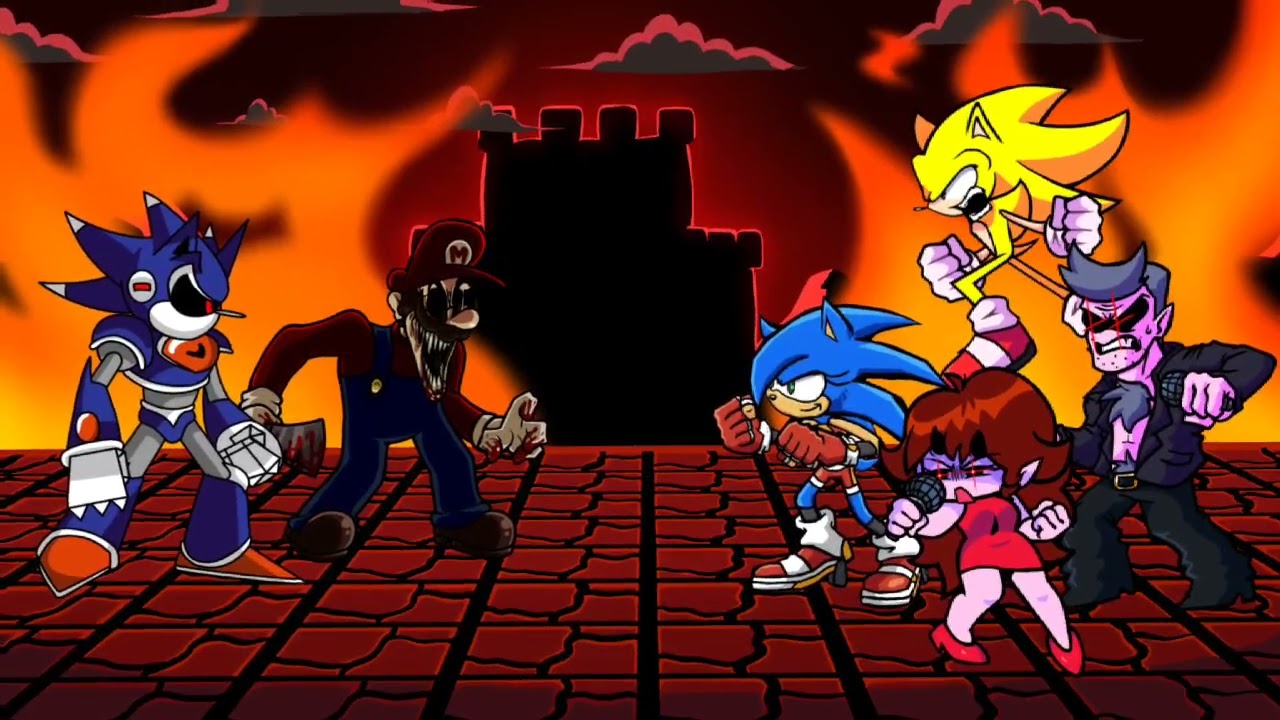 JL434 Music: Fnf Overlord but Duet Cover (from fnf vs mecha sonic)