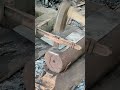 Cutting steel #forging #metalwork #satisfying #blacksmith