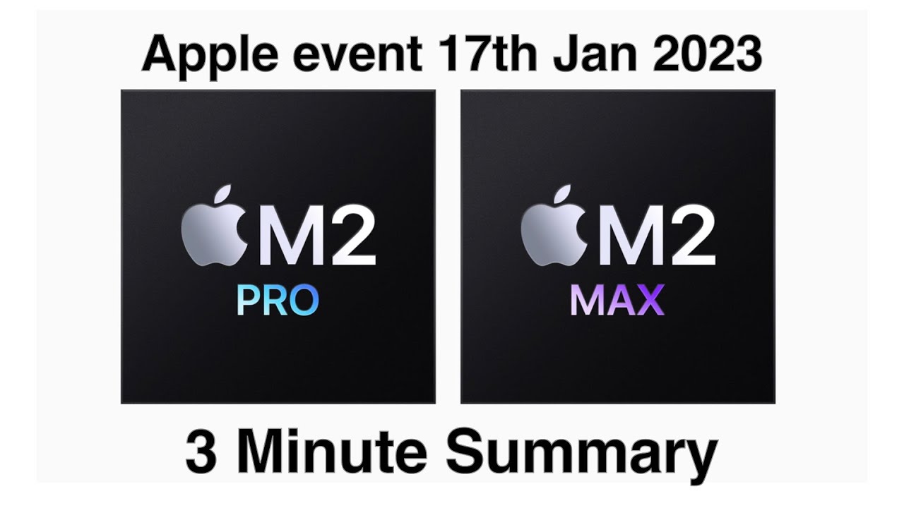 Apple Announce New Products I 3 Minute Summary - Youtube