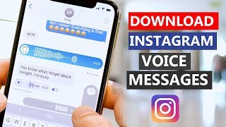 How To save Instagram Voice messages In Your Mobile Phone || Insta Voice Messages Save In Phone