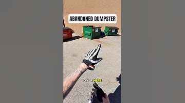 Abandoned alley way full of dumpsters!! #dumpsterdiving