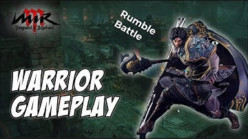 First Time Rumble Battle With Warrior | MIR M: Vanguard and Vagabond