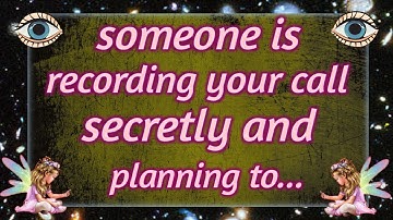 God: someone is recording your call secretly and planning to...
