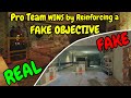 Pro team wins by reinforcing a fake objective  what free weekend looks like  rainbow six siege