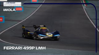 Ferrari 499P Lmh Charles Leclerc Edition Test Lap At Imola